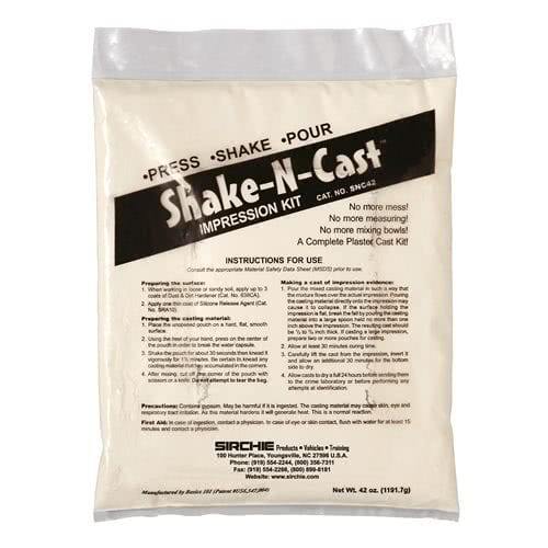Sirchie Shake-N-Cast Impression Kit SNC42 - Tactical & Duty Gear